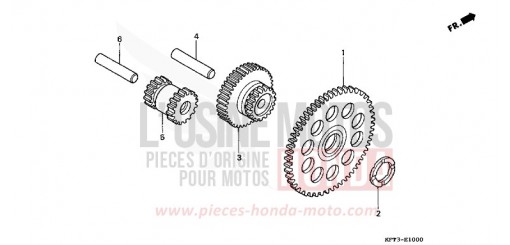 STARTING GEAR CLR125W de 1998